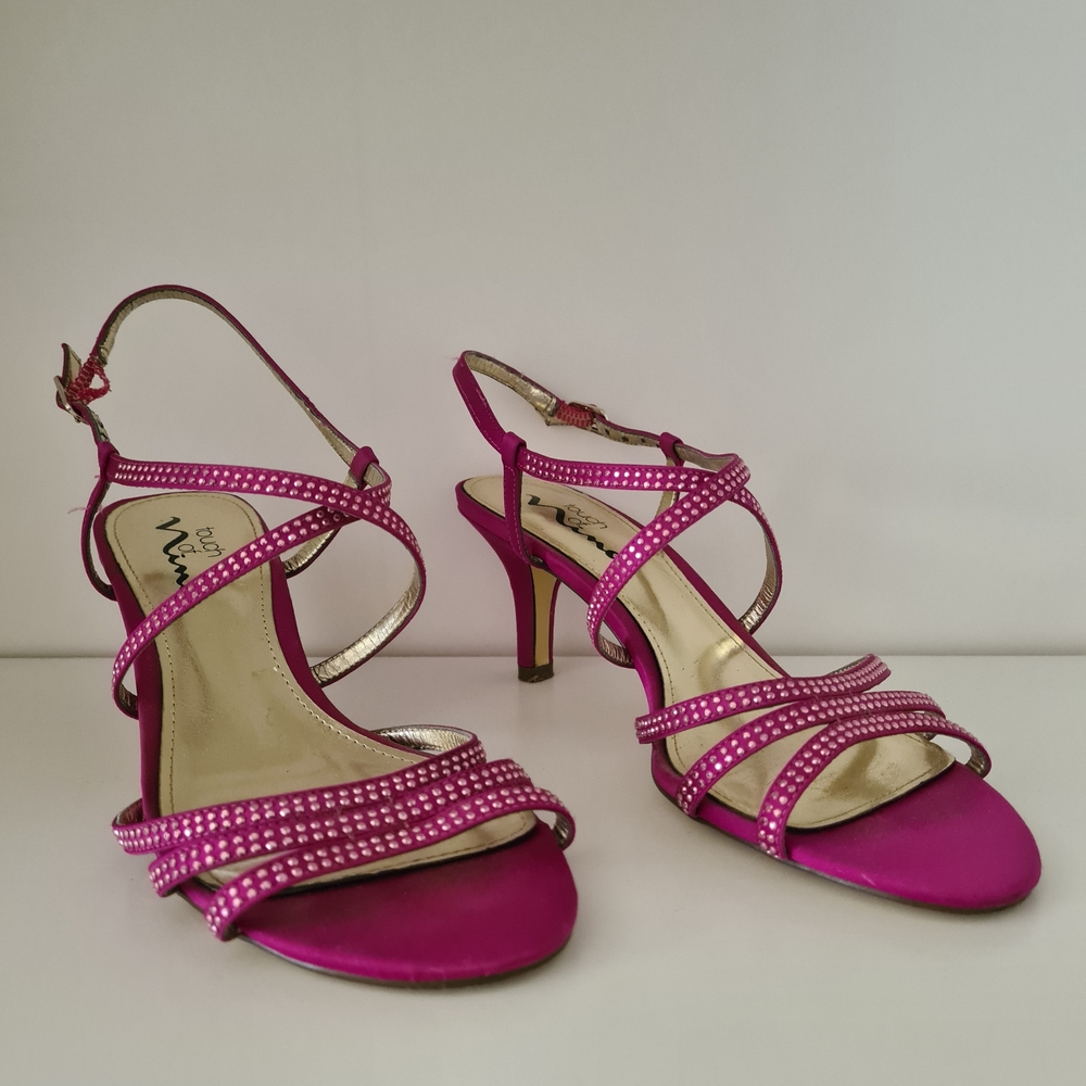 Vince Camuto Pink Strappy Heels